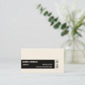 Piano-gerelateerd visitekaartsjabloon visitekaartje (Staand voorkant)