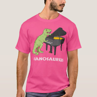 Piano Gift Shirt Pianosaurus T Rex Piano P