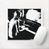 Piano Girl Muismat (Met muis)