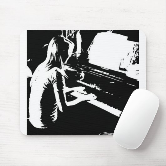 Piano Girl Muismat (Met muis)