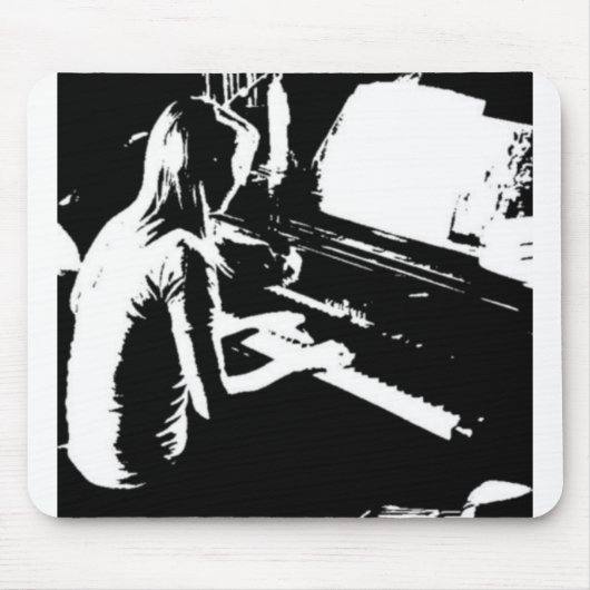 Piano Girl Muismat (Voorkant)