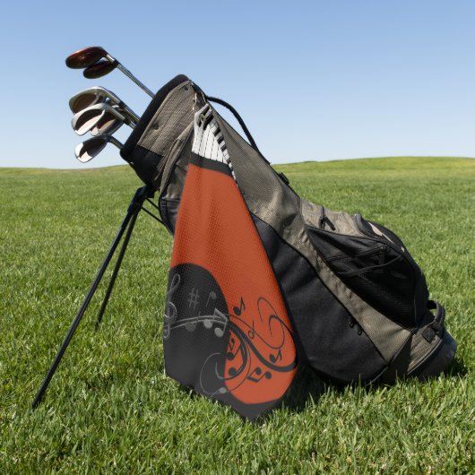 Piano Golfhanddoek (Groen)
