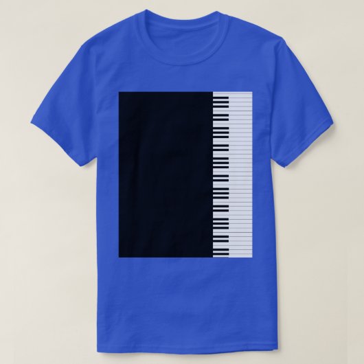 Piano Graphic TShirt (Design voorkant)