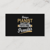 Piano heeft me gered visitekaartje (Achterkant)