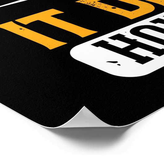 Piano - Het leven is als een piano Poster (Hoek)