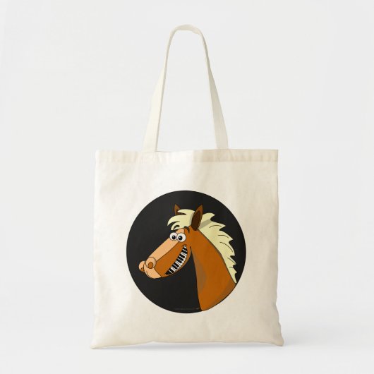 Piano Horse Canvas tas (Voorkant)