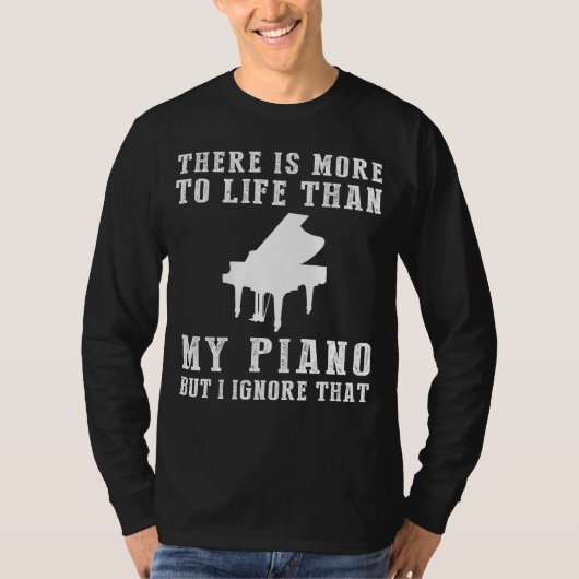 Piano Ignorance T-shirt (Voorkant)