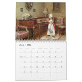 Piano in Art Calendar Kalender (Mar 2026)