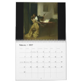 Piano in Art Calendar Kalender (Feb 2027)