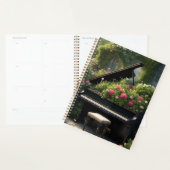 Piano in bloei- tuinschilderij planner (Display)