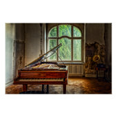 Piano in de Villa Perfect Poster (Voorkant)