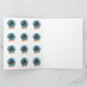 Piano in een Sneeuwbol Kaart (Binnen)