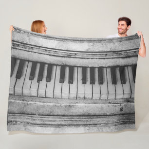  Piano Instrument Fleece Blanket Deken