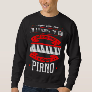 Piano Instrument Klassieke Muziek Pianist Orkest Trui