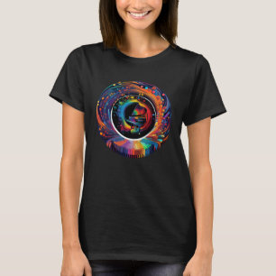 Piano Instrument voor Pianist Muzikant Toetsenbord T-shirt
