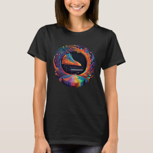 Piano Instrument voor Pianist Muzikant Toetsenbord T-shirt