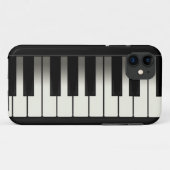 Piano iPhone 5 Hoesje (Achterkant (horizontaal))