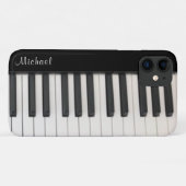 Piano iPhone Case personaliseren (Achterkant (horizontaal))