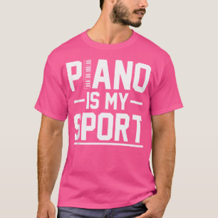 Piano Is Mijn Sport Piano T-shirt