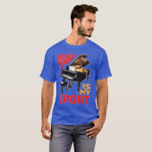 Piano Is My Sport gift T-shirt (Voorkant volledig)