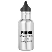 Piano is niet alles waterfles  (Links)