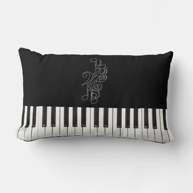 Piano Jam American MoJo Pillow Kussen (Voorkant)