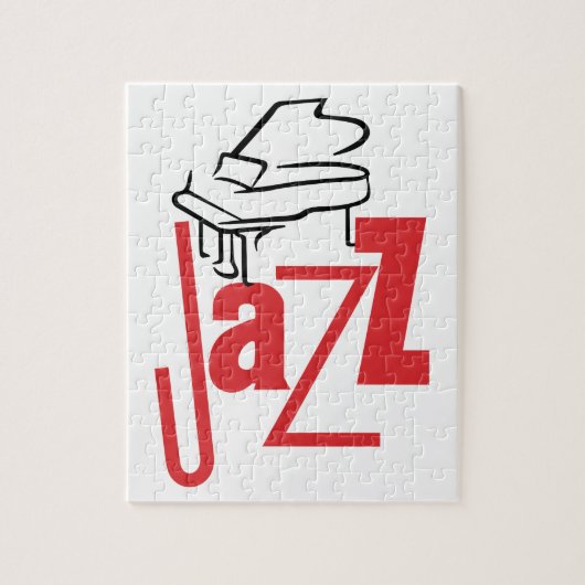 Piano Jazz Legpuzzel (Verticaal)