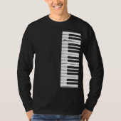 Piano Jazz T-shirt (Voorkant)