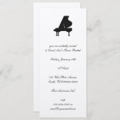 Piano Kaart (Voorkant / Achterkant)