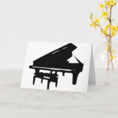 Piano Kaart (Gele Bloem)