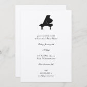 Piano Kaart (Voorkant / Achterkant)