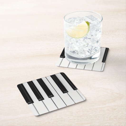 Piano Kartonnen Onderzetters (Insitu)