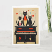 Piano Katten Kaart (Voorkant)