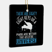 Piano - keramisch ornament (Rechts)