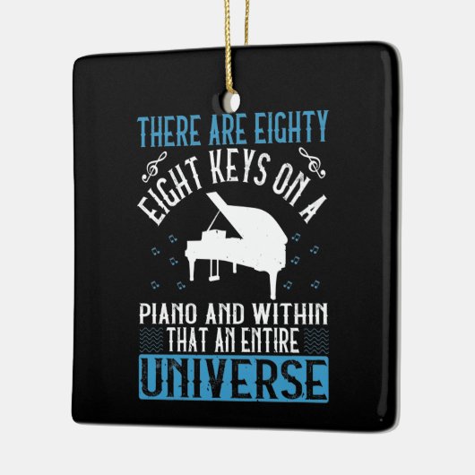 Piano - keramisch ornament (Links)