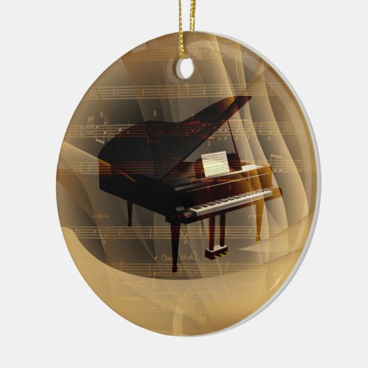piano keramisch ornament (Links)
