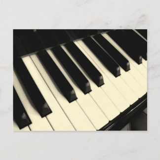 Piano Key Briefkaart