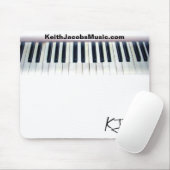 Piano Key mousepad Muismat (Met muis)