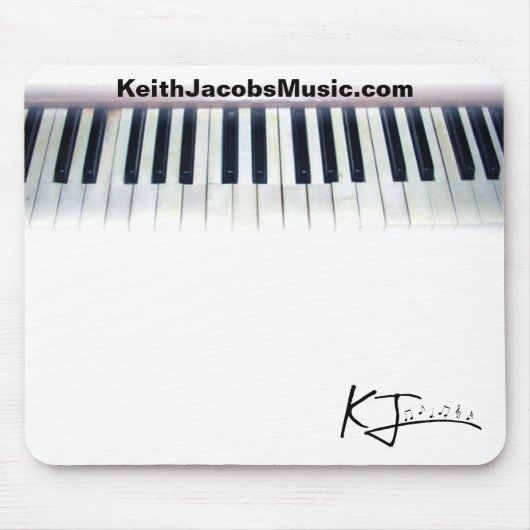 Piano Key mousepad Muismat (Voorkant)