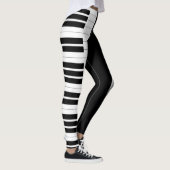 Piano Key Treble Clef-Leggings Leggings (Rechts)