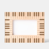 Piano Keyboard Design Laser Gegraveerde Lijstjes (Voorkant)