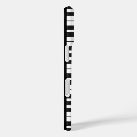 Piano Keyboard Design Smartphone Case (Achterkant / Rechts)