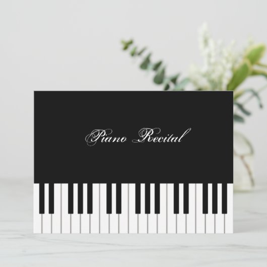 Piano Keyboard Elegant Persoonlijk Musician's (Staand voorkant)
