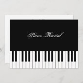Piano Keyboard Elegant Persoonlijk Musician's (Voorkant / Achterkant)