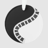 Piano Keyboard Musical Ornament (voorkant)