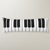 Piano keyboard muzikant geschenk jumbo nieuwigheid lichaamskussen (Voorkant)