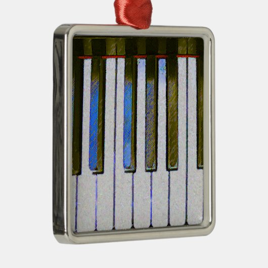 Piano Keyboard Ornament (Rechts)