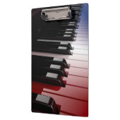 Piano Keyboard Red White en Blue Klembord (Links)