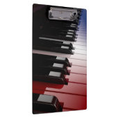 Piano Keyboard Red White en Blue Klembord (Rechts)