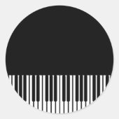 Piano Keyboard Sticker (Voorkant)